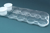 1x4 Cavity Collation Tray